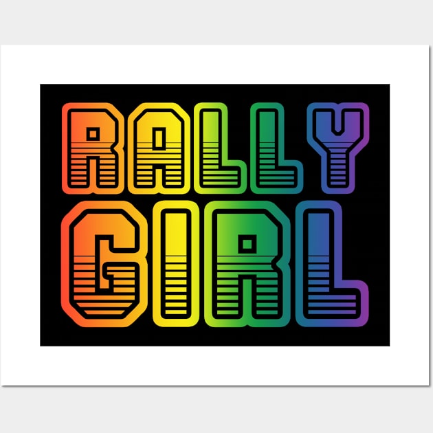 Rally . Perfect present for mother dad friend him or her Wall Art by SerenityByAlex